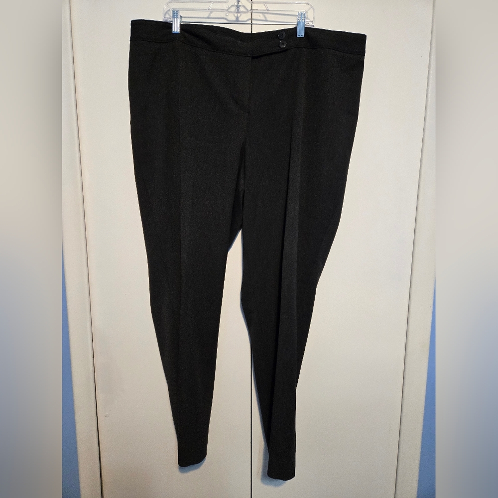 Lane Bryant Dark Gray Straight Leg Trousers
